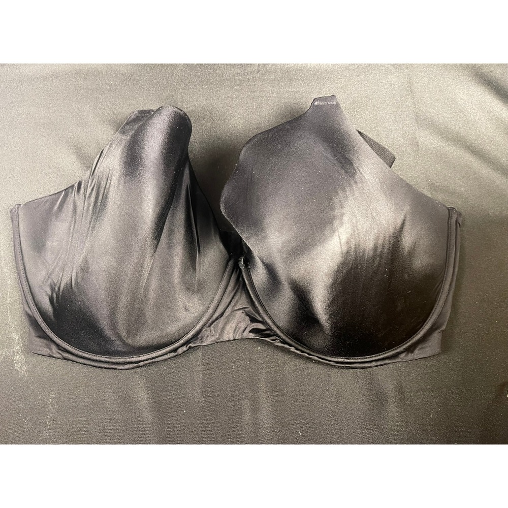Parfait Black Full Coverage Underwire Bra 44I USA 44G UK Plus Size Support